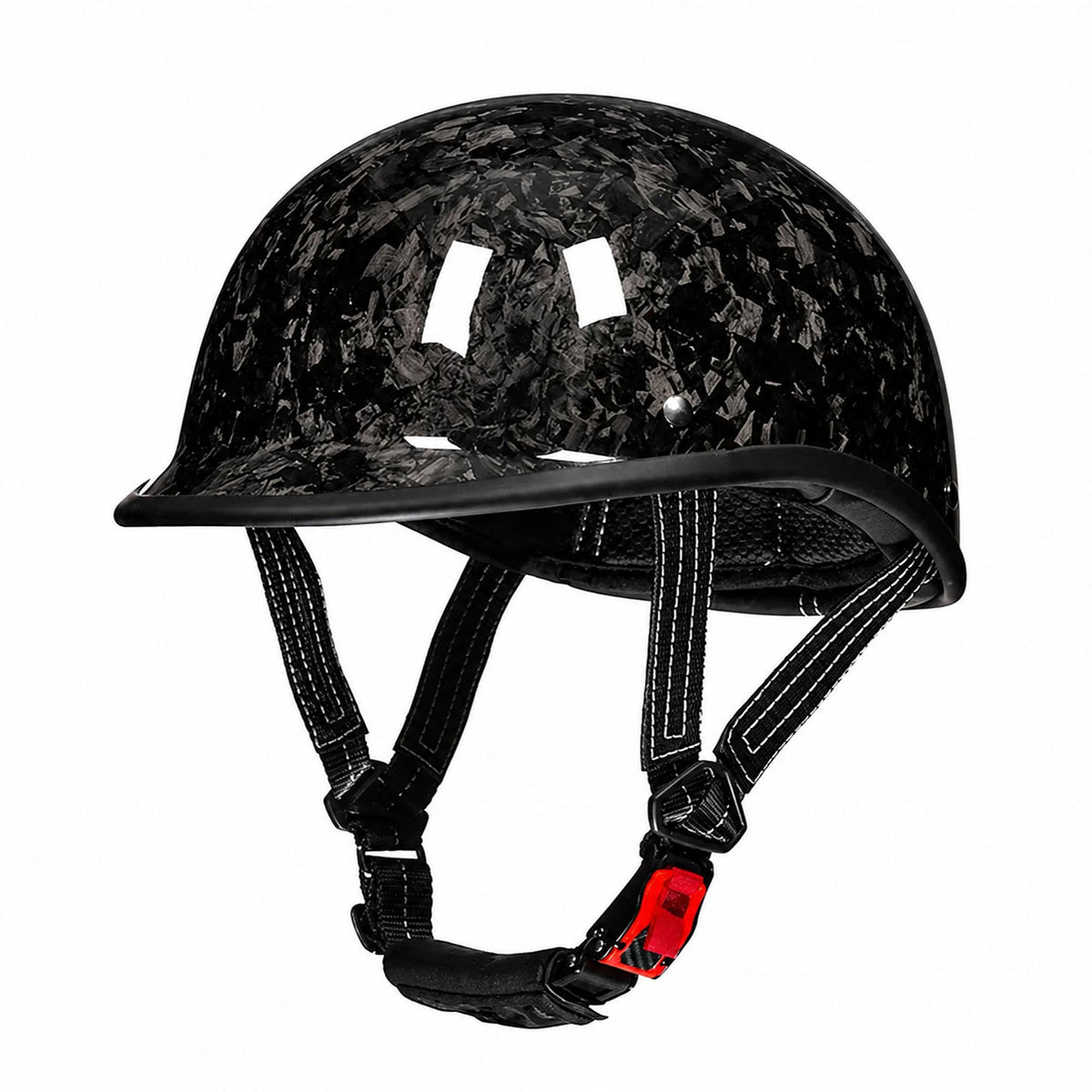 KTVMOTO Carbon fiber motorcycle half-helmet cruiser helmet-I52