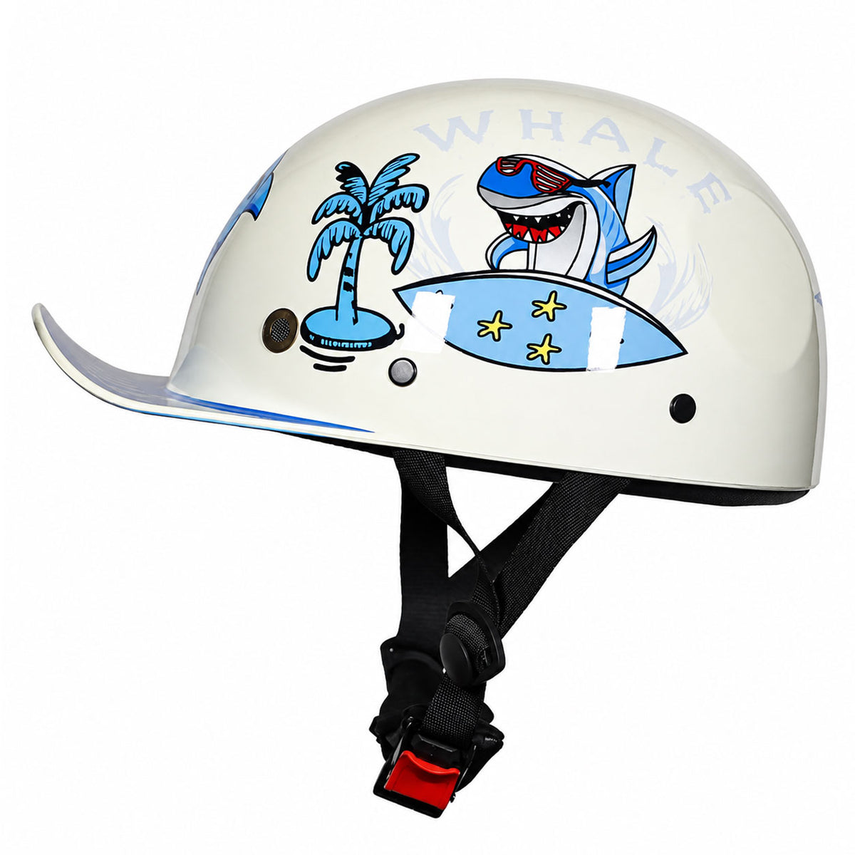 KTVMOTO Retro children's baseball cap half helmet-I252
