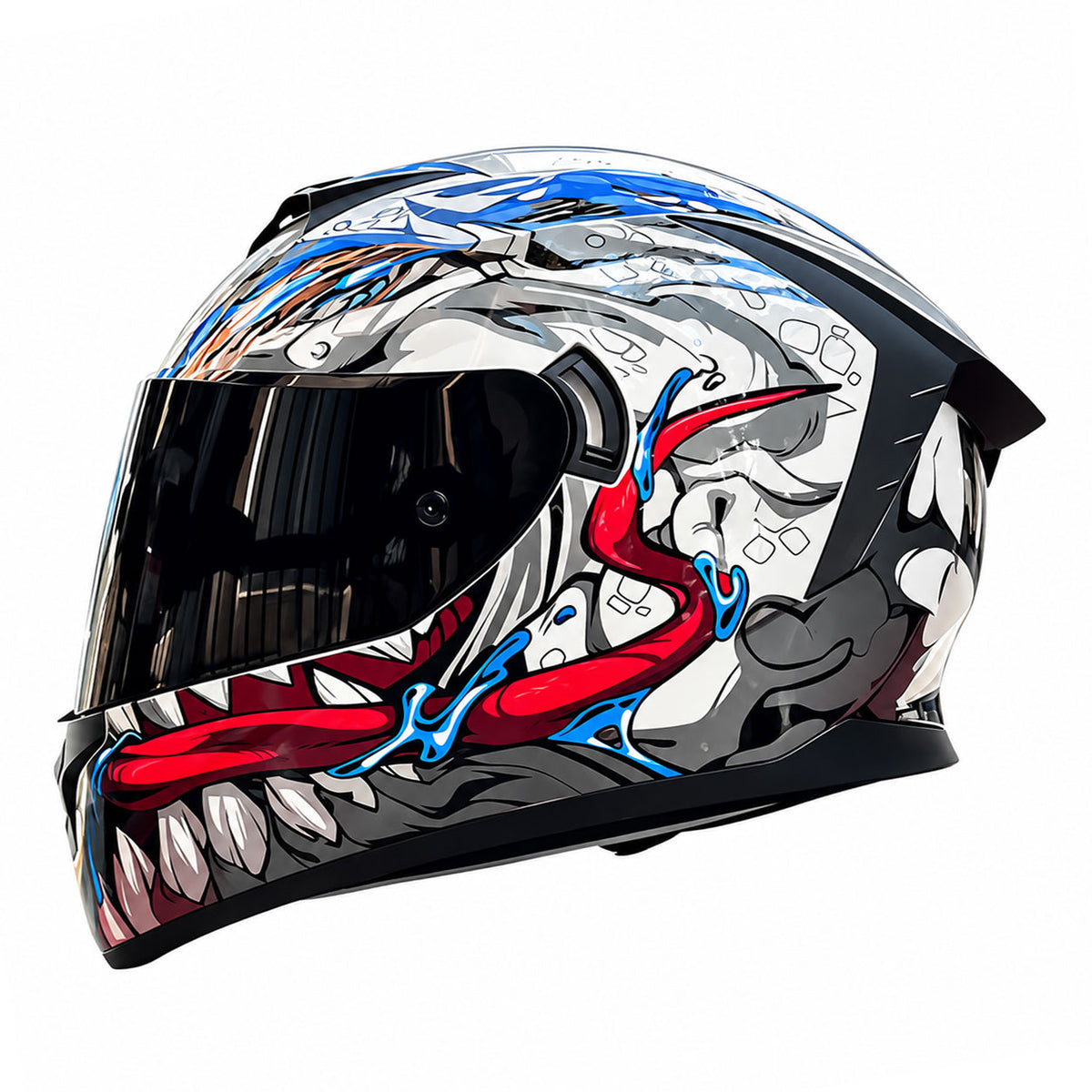 Bluetooth motorcycle helmet with dual visors-I246
