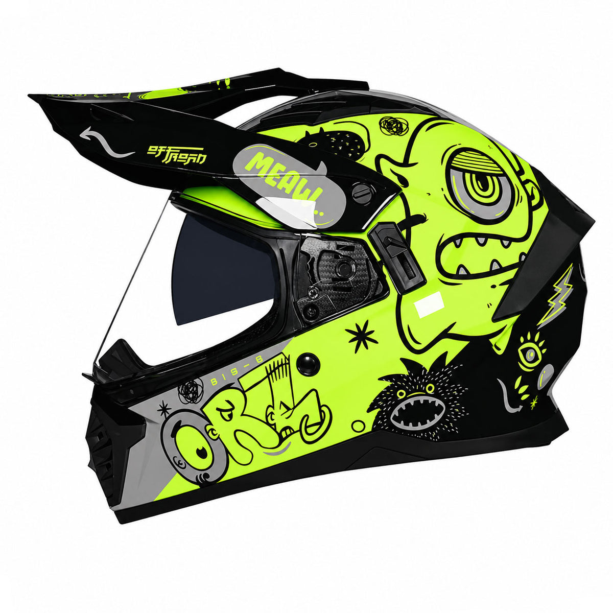 KTVMOTO Adventure Touring and Rally Motorcycle Helmet-I229
